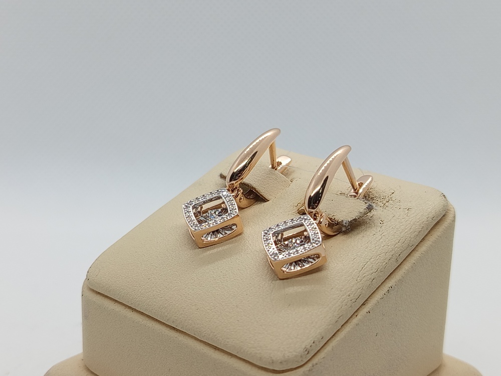 СЕРЬГИ БРИЛЛИАНТ (Au 585)