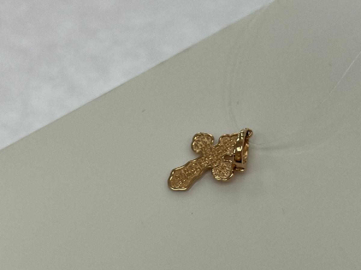 ПОДВЕСКА КРЕСТ без камня (Au 585)