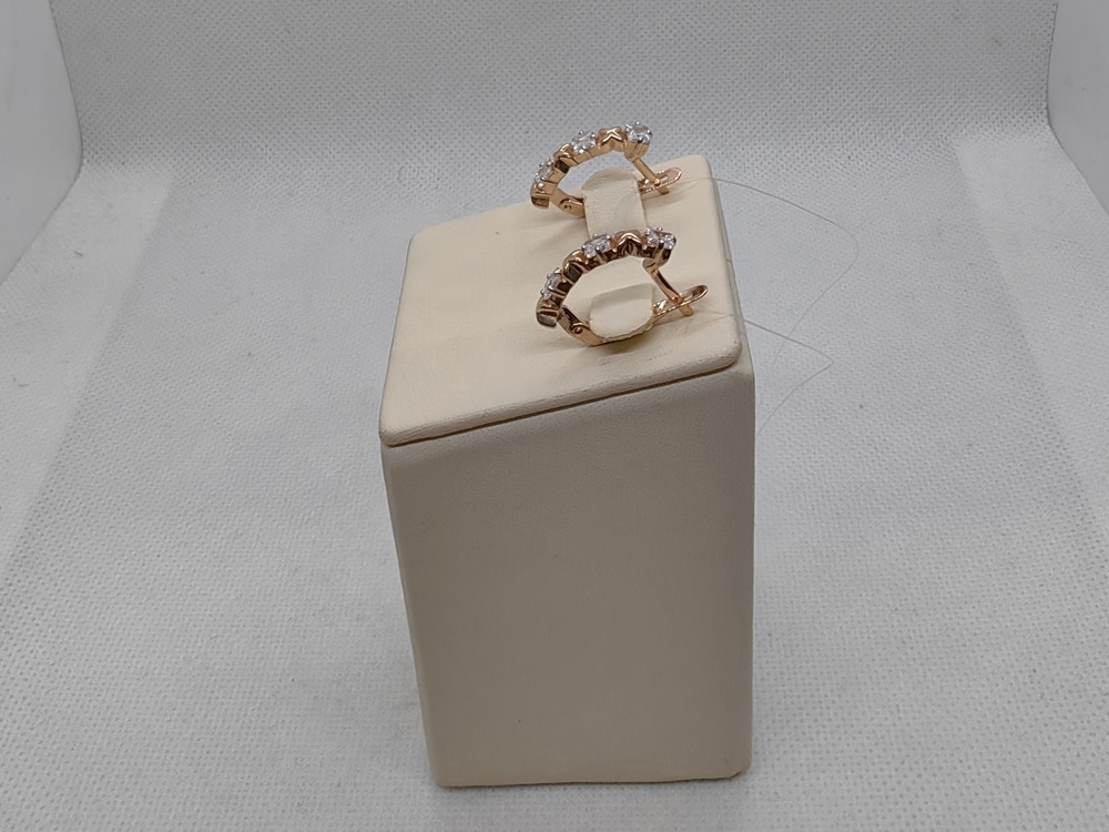 СЕРЬГИ С КАМНЯМИ (Au 585)