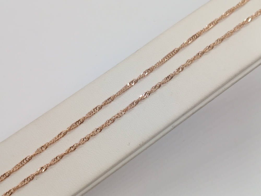 ЦЛСИ585 ЦЕПЬ ПОЛНОВЕСНАЯ Сингапур (Au 585)