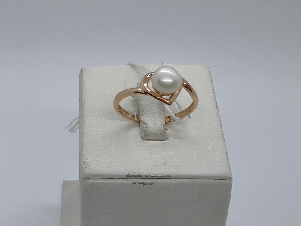 КОЛКМ585 КОЛЬЦО С КАМНЕМ (Au 585)