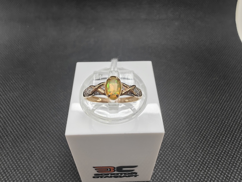 КОЛКМИ585 КОЛЬЦО С КАМНЯМИ (Au 585) КОЛКМИ585 КОЛЬЦО С КАМНЯМИ (Au 585)