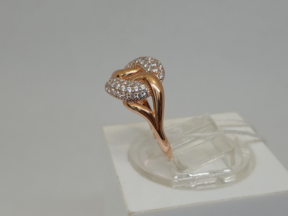 КОЛКМИ585 КОЛЬЦО С КАМНЯМИ (Au 585)