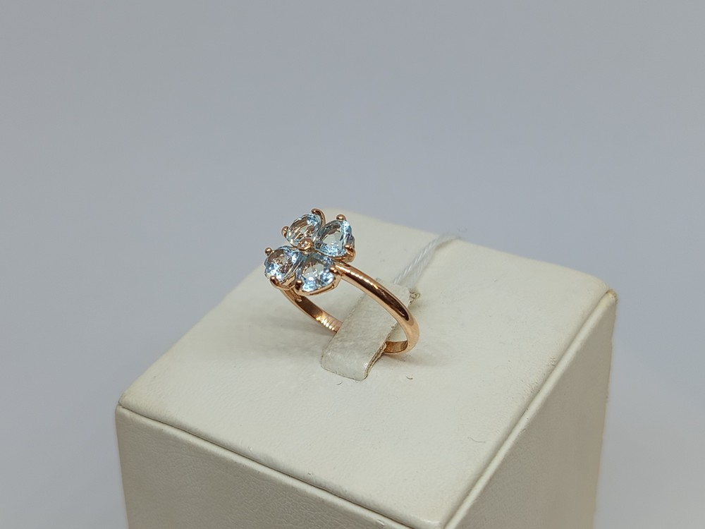 КОЛКМИ585 КОЛЬЦО С КАМНЯМИ (Au 585)