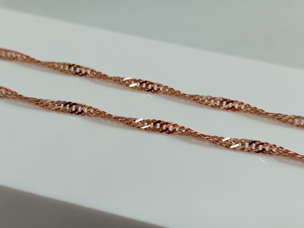 ЦЛСИ585 ЦЕПЬ ПОЛНОВЕСНАЯ Сингапур (Au 585)