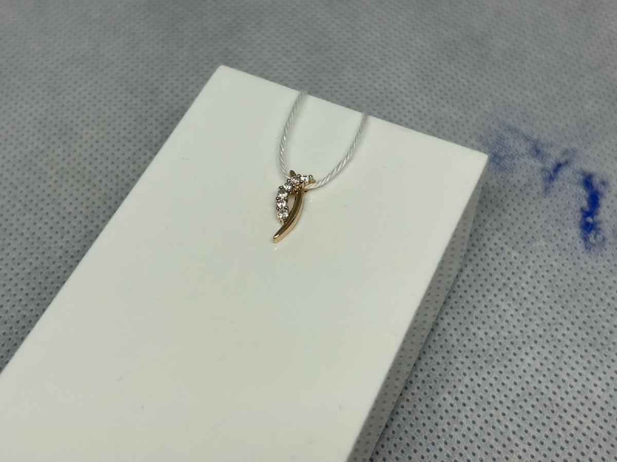 ПОДКМИ585 ПОДВЕСКА С КАМНЯМИ (Au 585)