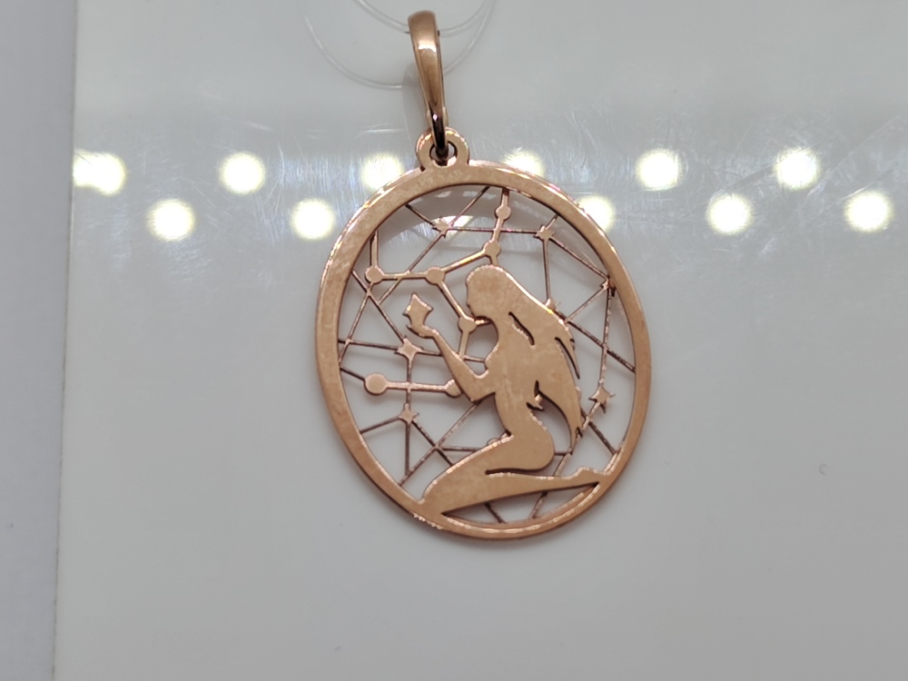 ПОДВЕСКА ЗНАК ЗОДИАКА без камня (Au 585)