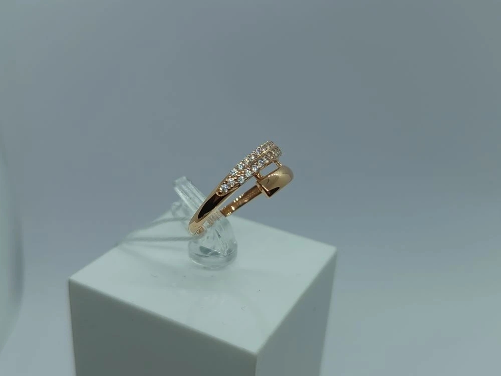 КОЛКМИ585 КОЛЬЦО С КАМНЯМИ (Au 585)