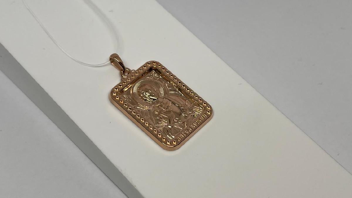 ПОДВЕСКА ИКОНА без камня (Au 585)