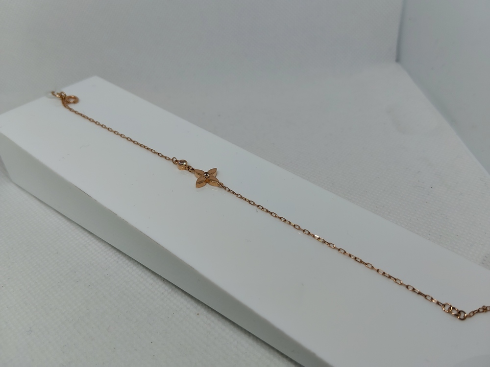 Б585 БРАСЛЕТ С КАМНЯМИ (Au 585)