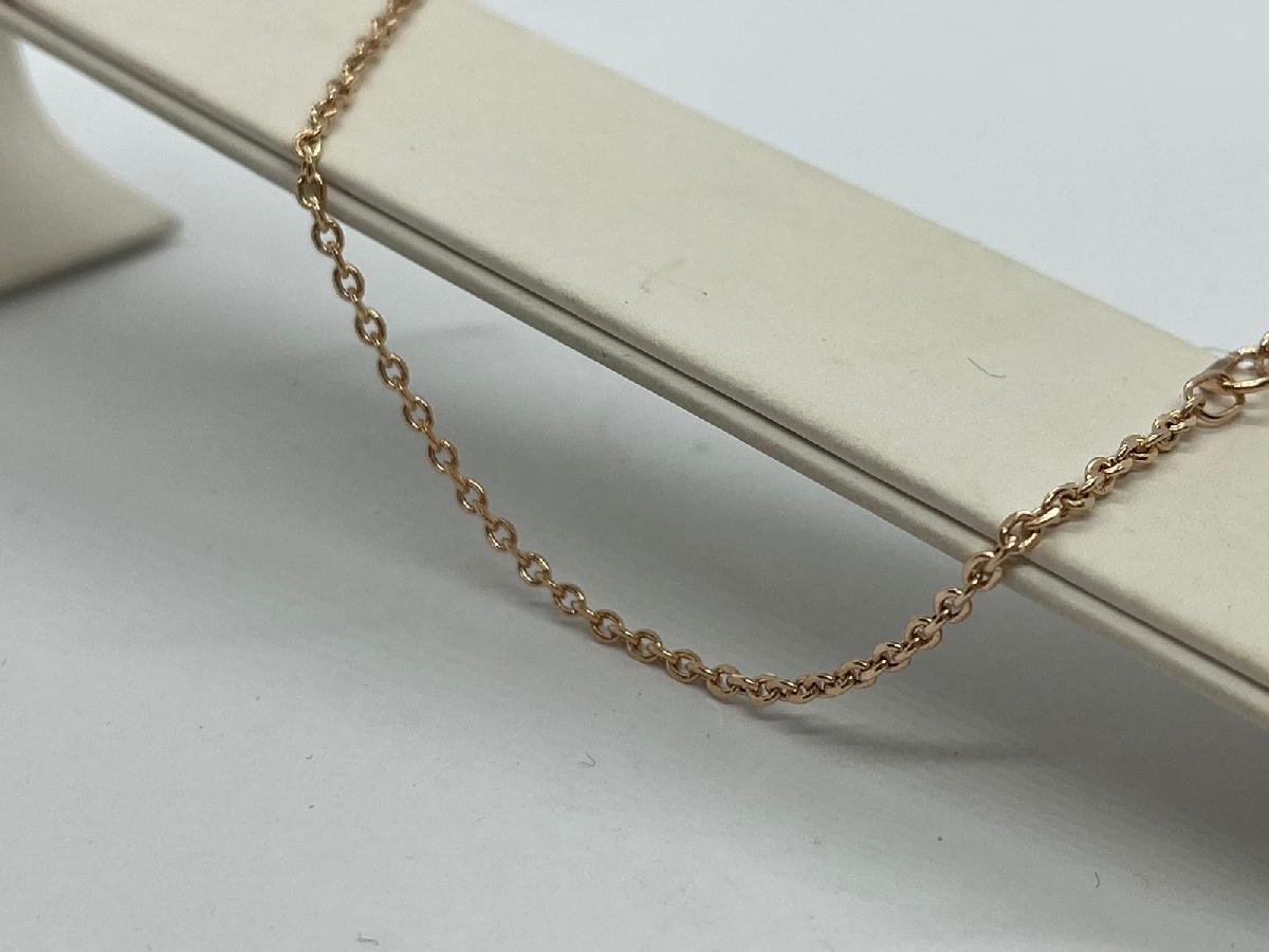 7060208П-17 БРАСЛЕТ ПУСТОТЕЛЫЙ Якорное (Au 585)