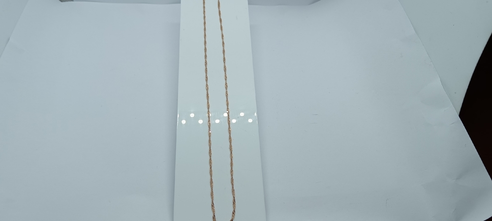 ЦЛСИ585 ЦЕПЬ ПОЛНОВЕСНАЯ Сингапур (Au 585)