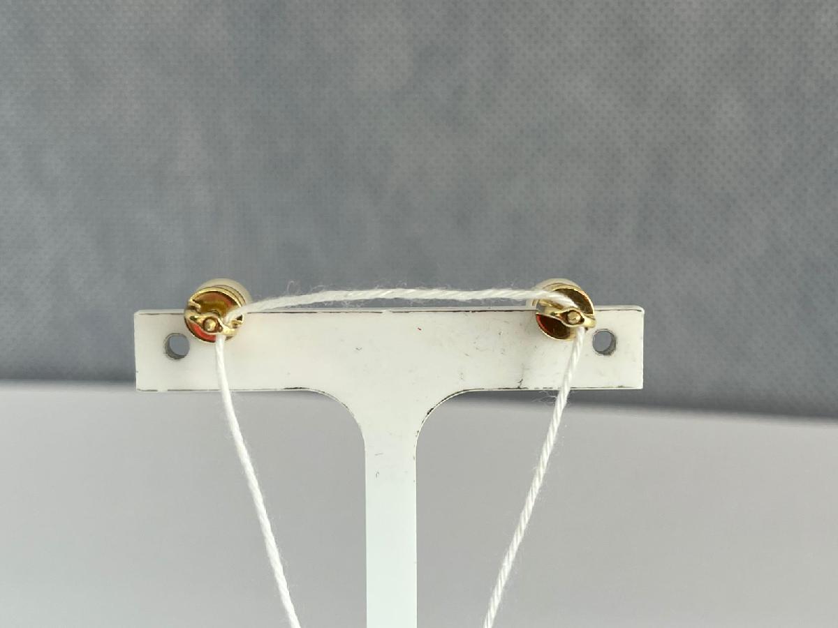 СПУС585 СЕРЬГИ ПУСЕТЫ (Au 585)