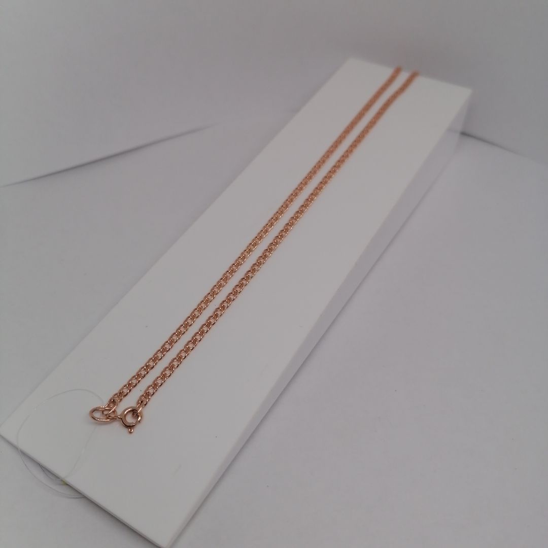 8045153-60 ЦЕПЬ ПОЛНОВЕСНАЯ Ромб двойной (Au 585)