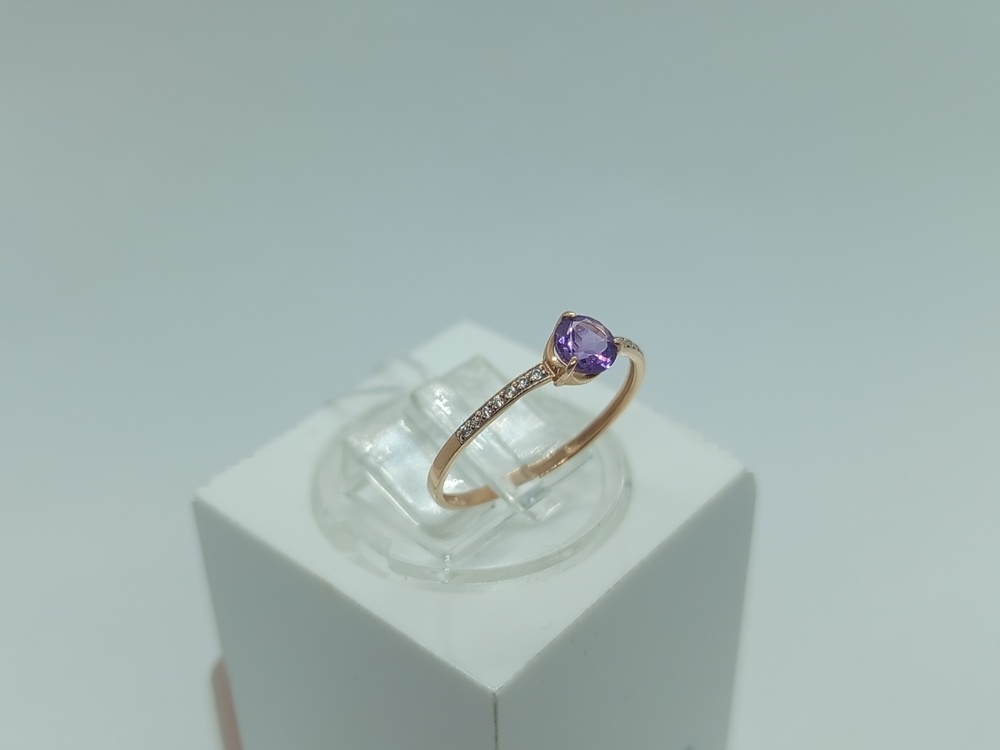 КОЛКМИ585 КОЛЬЦО С КАМНЯМИ (Au 585)