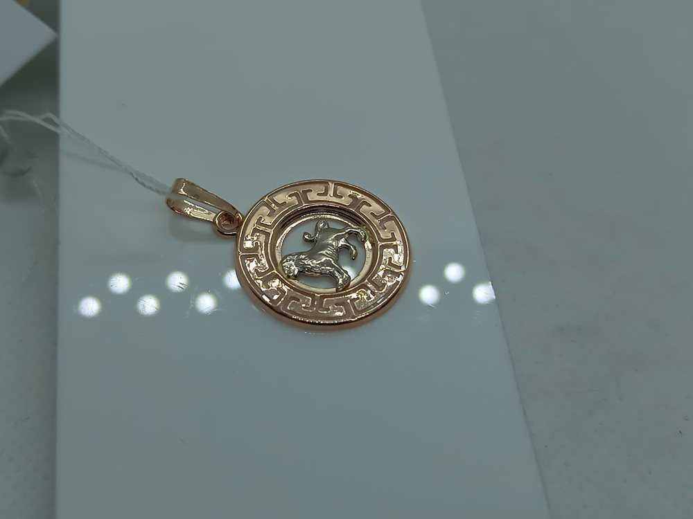 ПОДВЕСКА ЗНАК ЗОДИАКА ЛЕВ (Au 585)