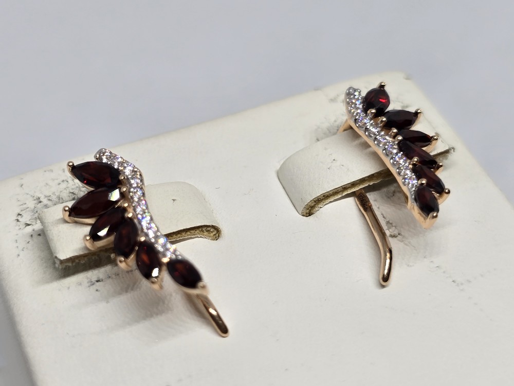 С СЕРЬГИ КАФФЫ (Au 585)