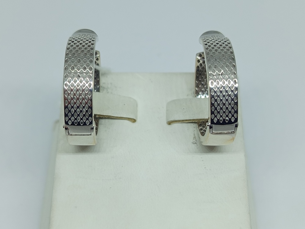 СБКМ585 СЕРЬГИ БЕЗ КАМНЯ (Au 585)