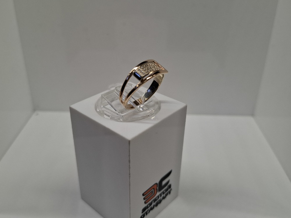 КОЛКМИ585 КОЛЬЦО С КАМНЯМИ (Au 585)
