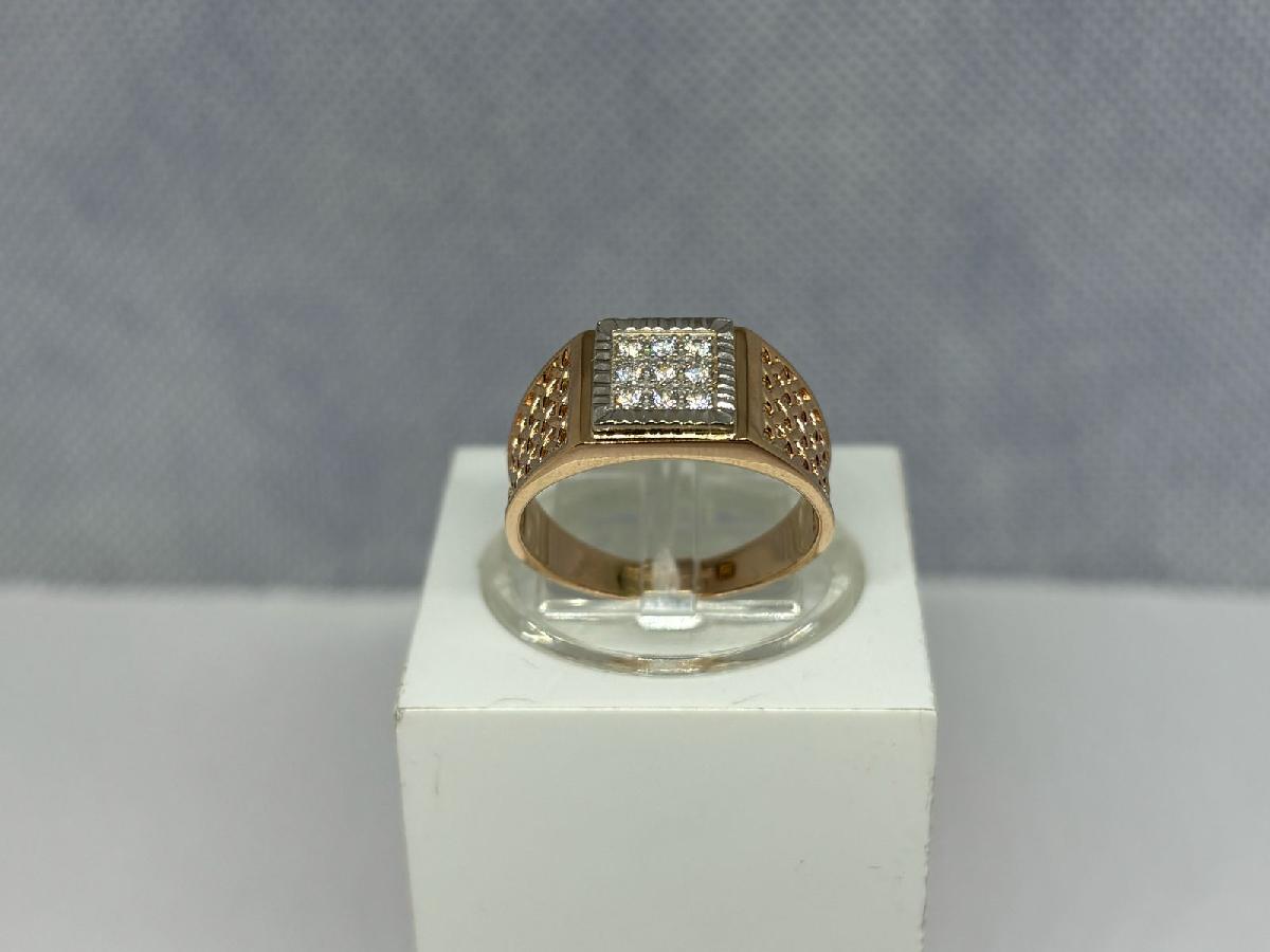 ПЕЧКМИ585 ПЕЧАТКА С КАМНЯМИ (Au 585)