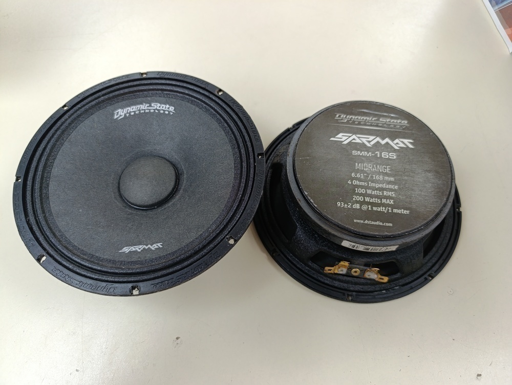 Автоакустика передняя Dynamic State SARMAT SMM-16S
