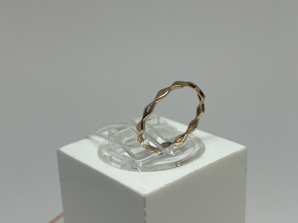 КОЛБКМ585 КОЛЬЦО БЕЗ КАМНЯ (Au 585)