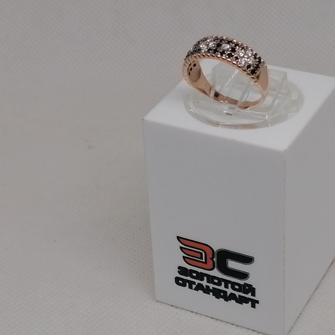 КОЛКМИ585 КОЛЬЦО С КАМНЯМИ (Au 585)