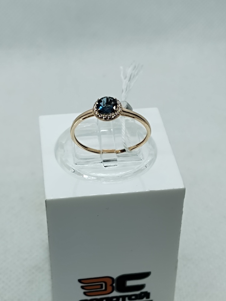КОЛКМИ585 КОЛЬЦО С КАМНЯМИ (Au 585)