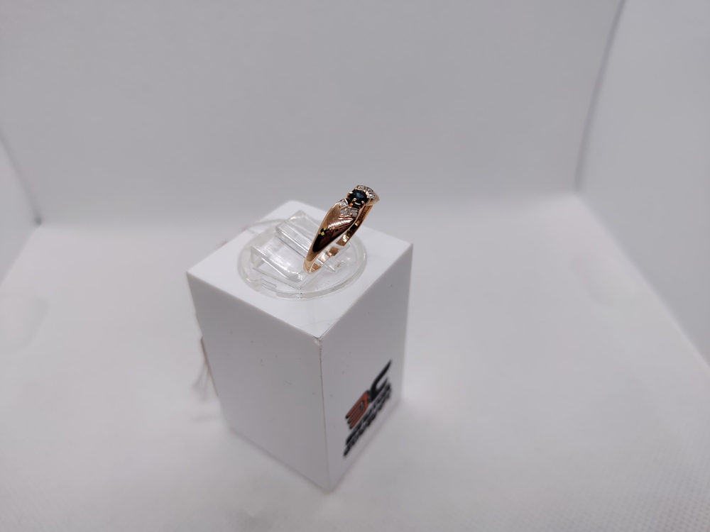 КОЛКМИ585 КОЛЬЦО С КАМНЯМИ (Au 585)