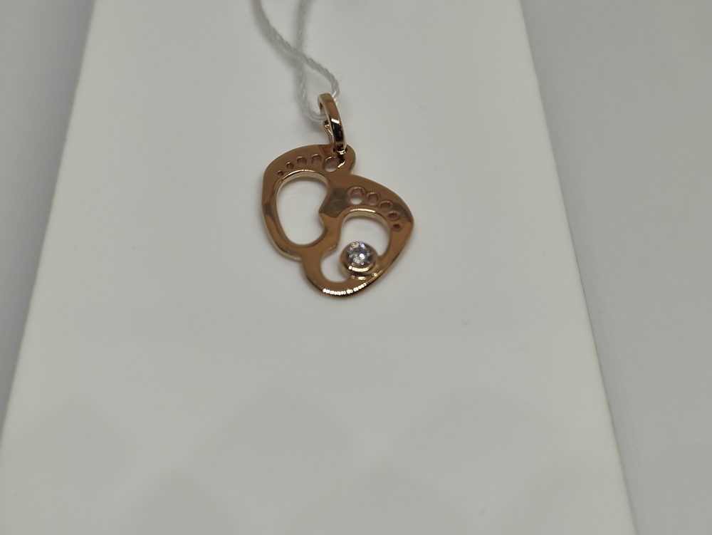 ПОДВЕСКА С КАМНЕМ (Au 585)