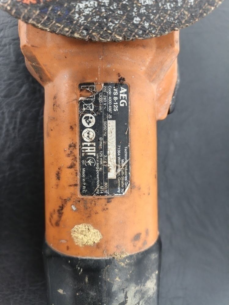 Угловая шлифмашина AEG WS 8-125