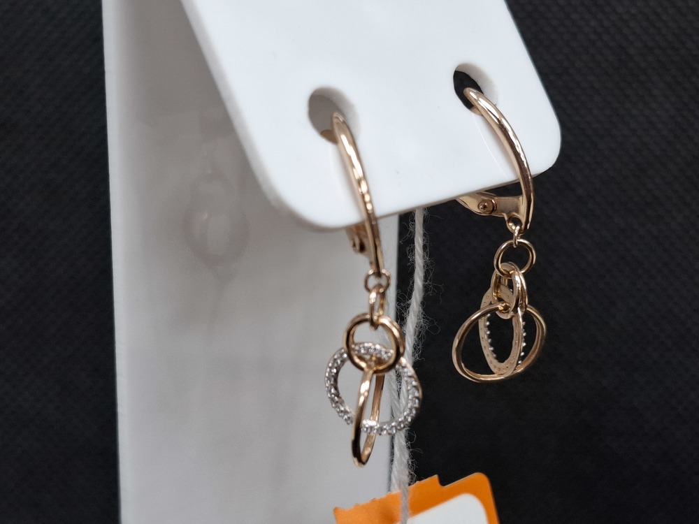 СЕРЬГИ С КАМНЯМИ (Au 585)