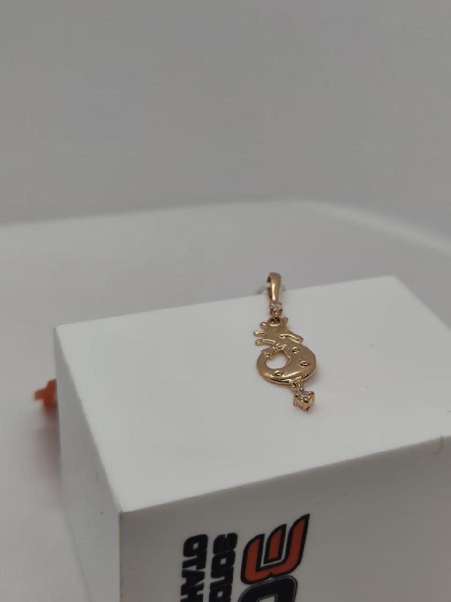 ПОДВЕСКА С КАМНЯМИ (Au 585)