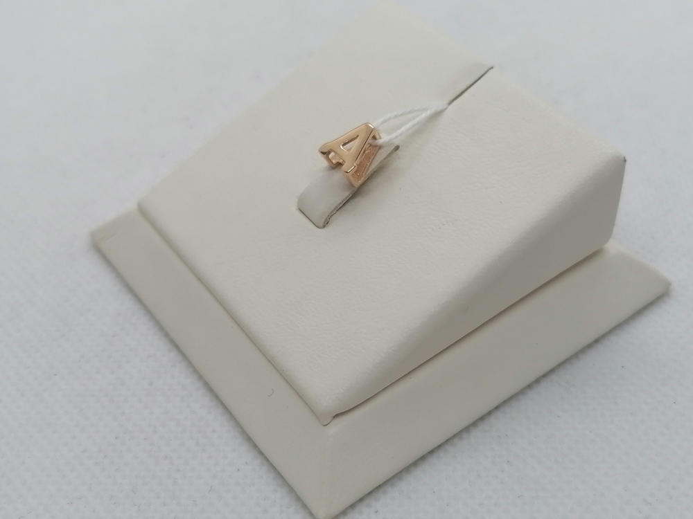 ПОДВЕСКА БУКВА Д Au 585