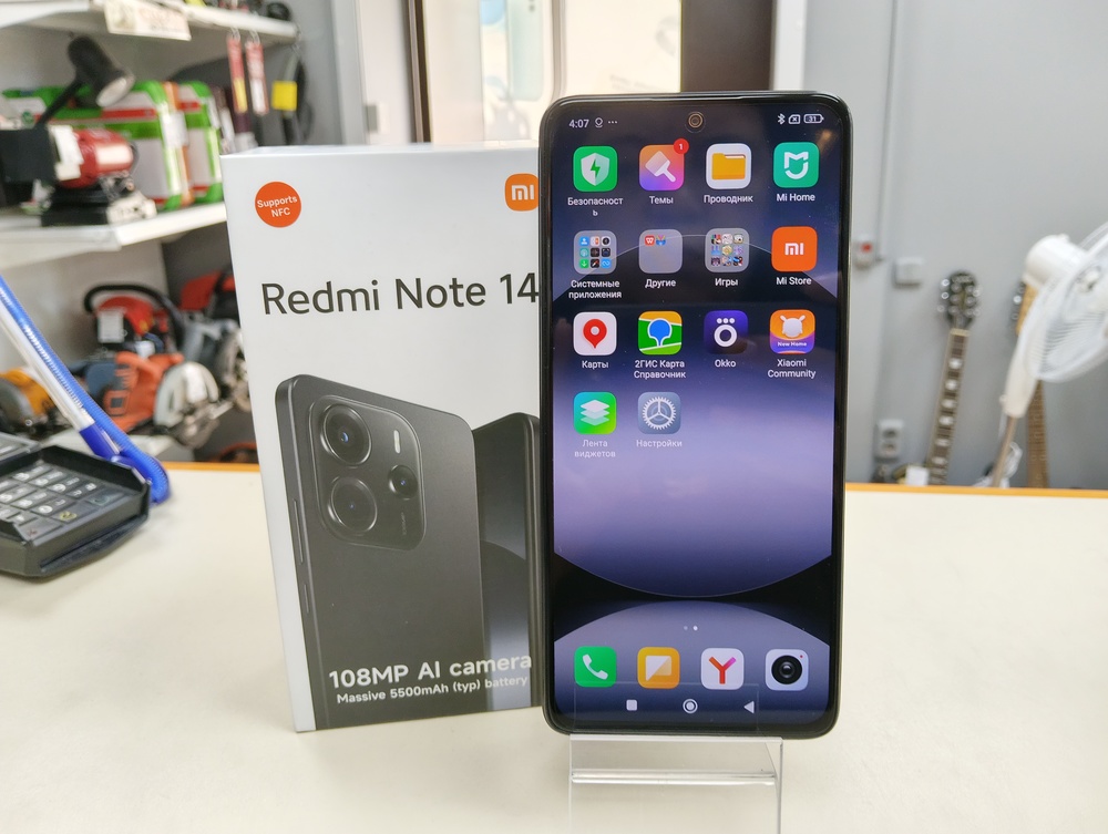 Смартфон Xiaomi Redmi Note 14 4G 6/128