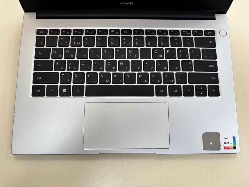 Ноутбук Huawei NbD-WDH9; Core i5-1135G7, Intel iris XE Graphics, 8 Гб, 512 GB, Нет