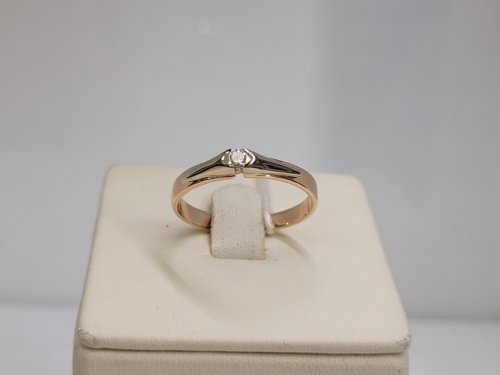 КОЛЬЦО БРИЛЛИАНТ Au 585