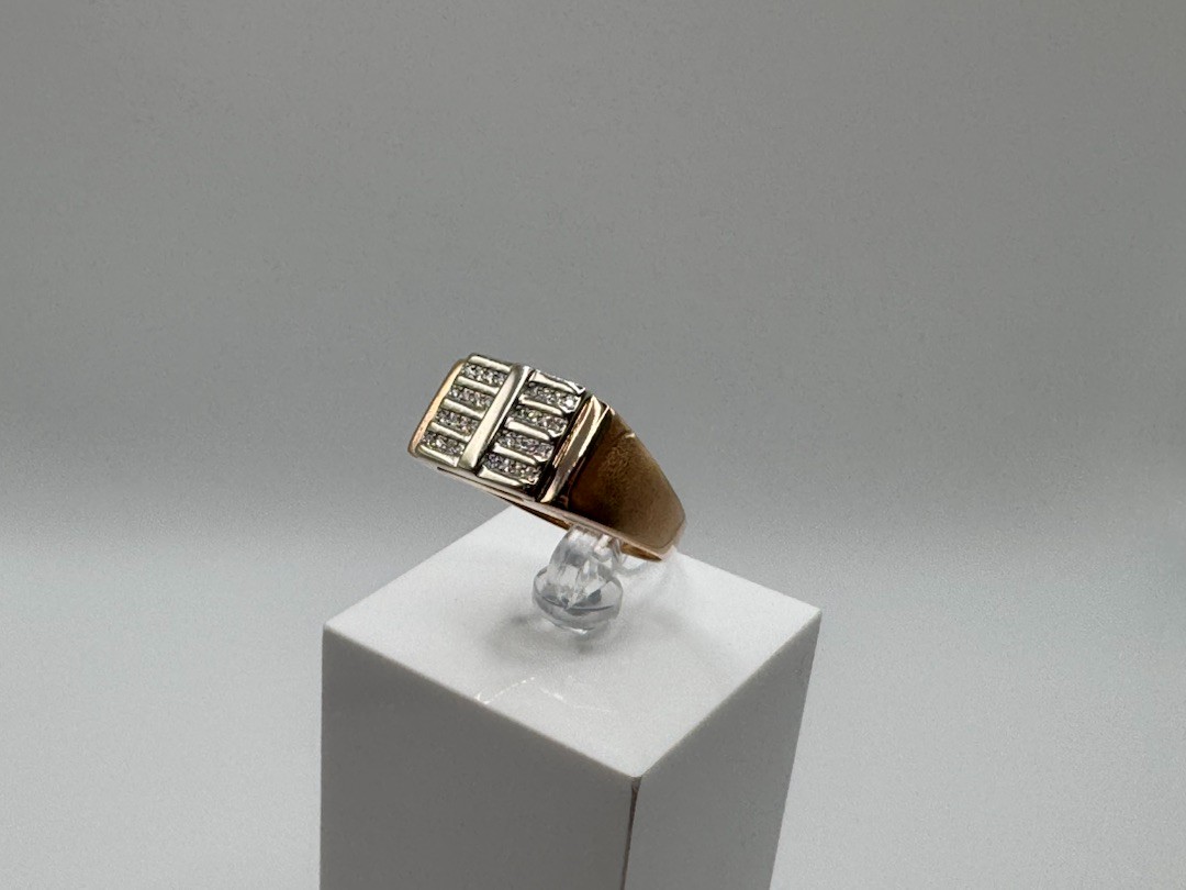 ПЕЧКМИ585 ПЕЧАТКА С КАМНЯМИ (Au 585)