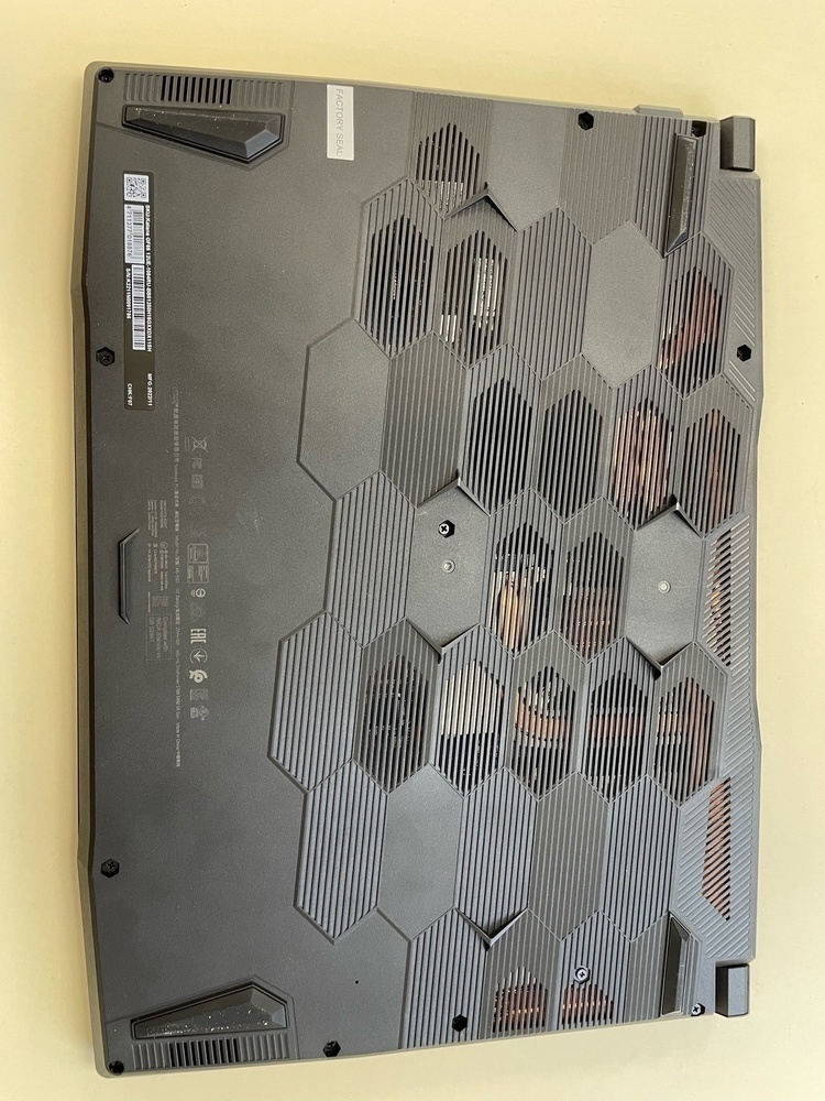 Ноутбук MSI Katana GF66 12UE-1084RU; Core i5-12500H, GeForce RTX 3060, 16 Гб, 512 GB, Нет