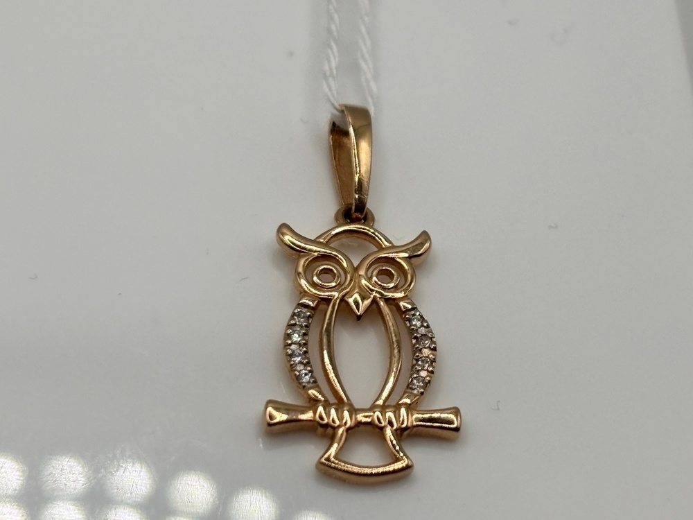 ПОДКМИ585 ПОДВЕСКА С КАМНЯМИ (Au 585)