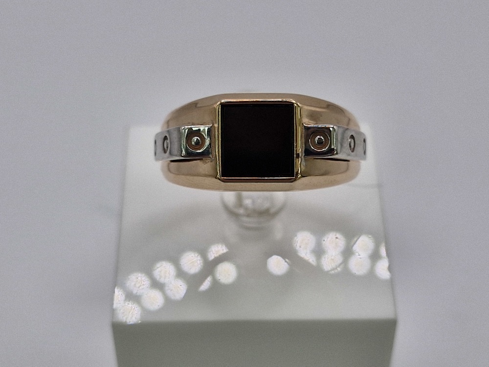 08-540150 КОЛЬЦО ПЕЧАТКА с камнем (Au 585)