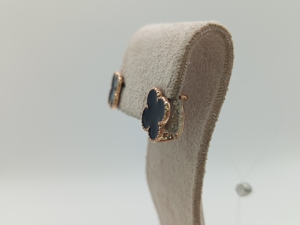 СЕРЬГИ С КАМНЕМ (Au 585)