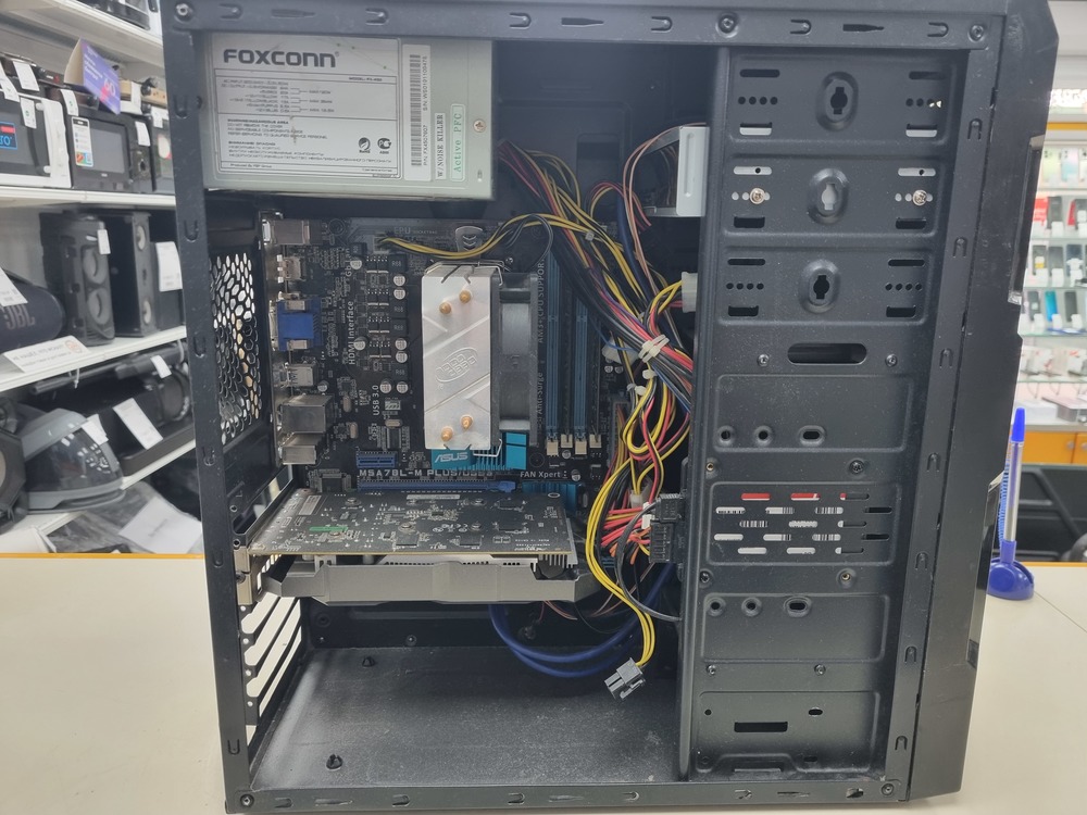 Системный блок 3Q; FX-8320, GeForce GTX 1050 Ti, 16 Гб, 128 Гб, Нет