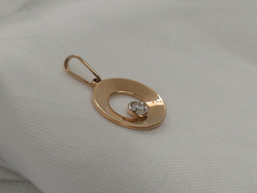 ПОДВЕСКА С КАМНЕМ (Au 585)