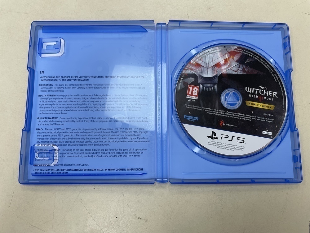 Игра Playstation 5 Witcher Wild Hunt