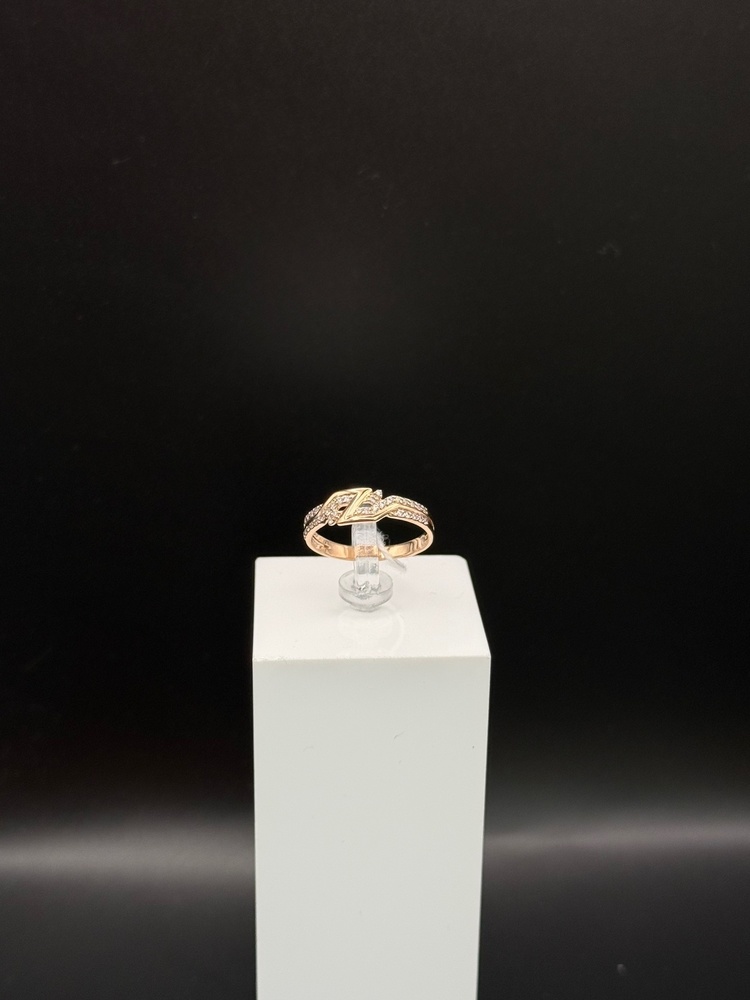 КОЛКМИ585 КОЛЬЦО С КАМНЯМИ (Au 585)