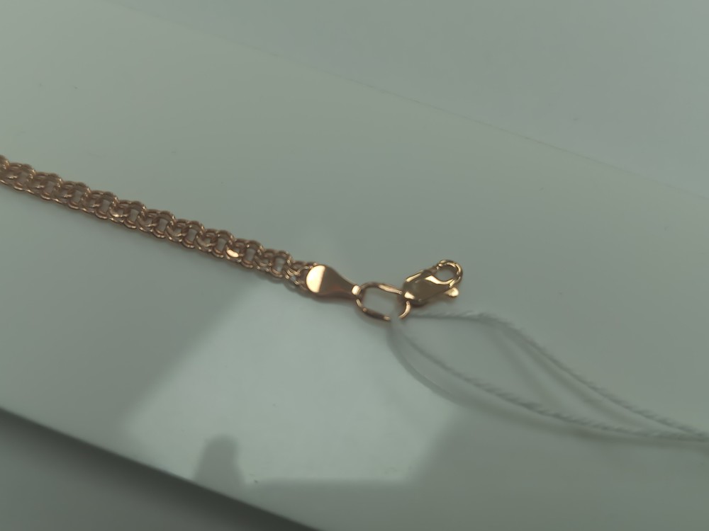 БРАСЛЕТ ПУСТОТЕЛЫЙ Бисмарк Au 585