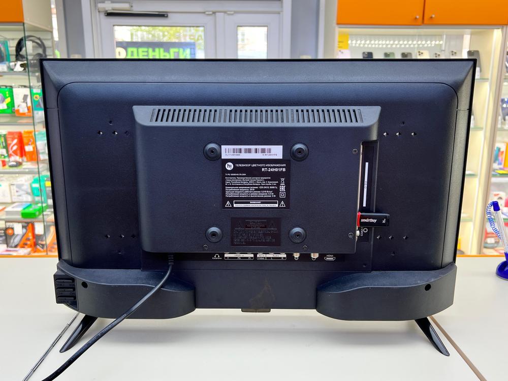 LED Телевизор HI RT-24H01FB