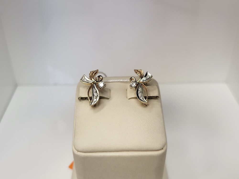 СЕРЬГИ БРИЛЛИАНТ (Au 585)