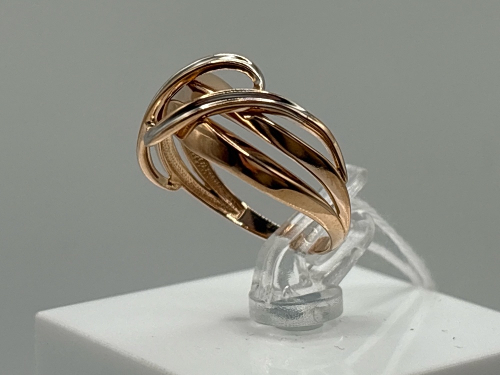 КОЛБКМ585 КОЛЬЦО БЕЗ КАМНЯ (Au 585)